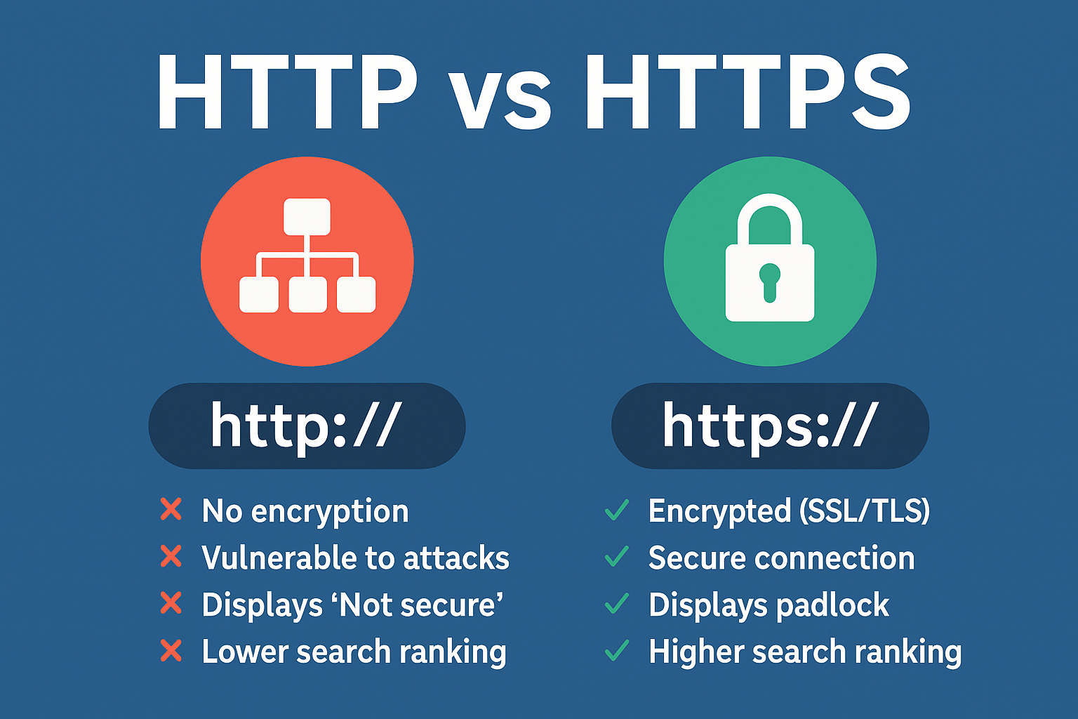 🔐 HTTP vs HTTPS – ทำไมเว็บสมัยนี้ต้องใช้ SSL?